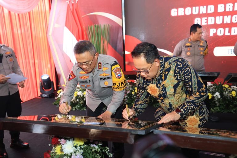 Polda Jatim Bangun Gedung Ditreskrimsus Dan Bidhumas, Komitmen Tingkatkan Pelayanan Masarakat