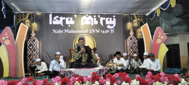 Warga Gundih Lapangan Gelar Pengajian Akbar dan Memperingati Isra Mi’raj 
