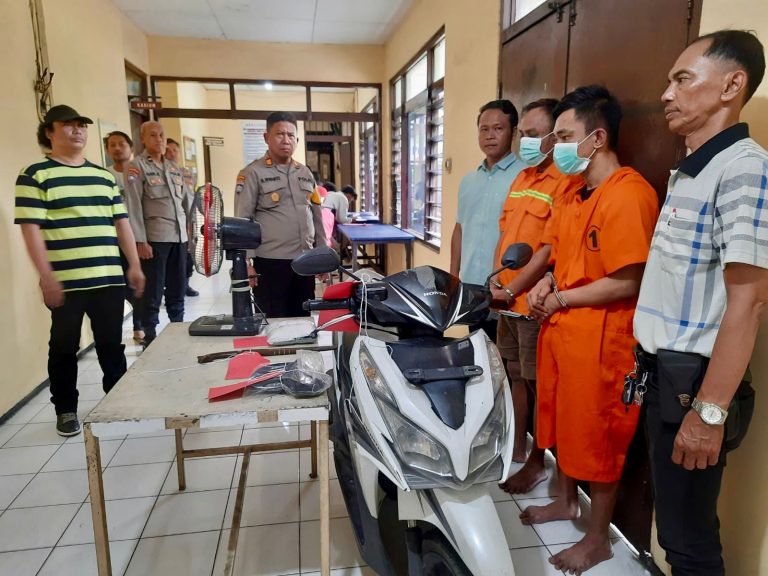 Polsek Semampir Amankan Dua Pelaku Curas, Modus Minta Antar Pulang.