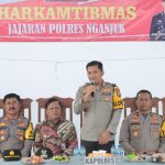 Jaga Keamanan Wilayah, Polres Nganjuk Bersama Forkopimcam Jatikalen Gelar Silaturahmi Kamtibmas