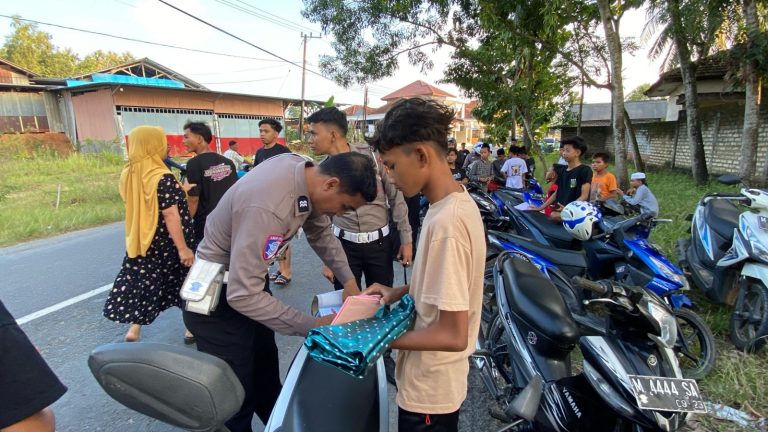 Menindaklanjuti Keresahan Masyarakat, Polisi Bubarkan Aksi Balap Liar Jelang Buka Puasa di Jalan Pamoroh 