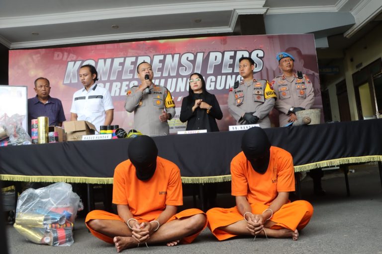 Lebih dari 6 Kg Bubuk Mesiu Disita Polres Tulungagung, 5 Tersangka Diamankan, 3 di Antaranya Masih di bawah Umur