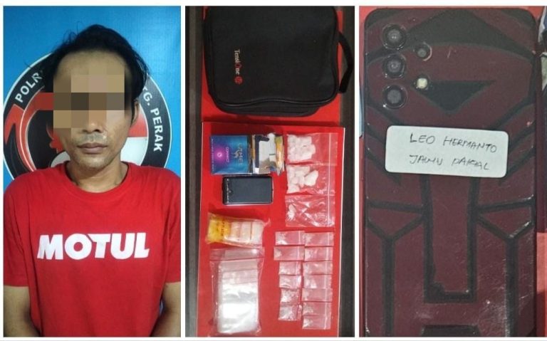 Polres Pelabuhan Tanjung Perak Gagalkan Peredaran 19,47 Gram Sabu, Pengedar Dibekuk di Rumahnya!