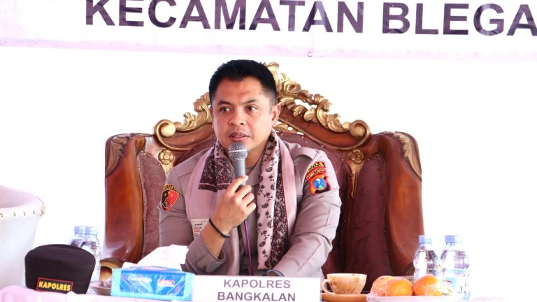 Tingkatkan Keamanan Wilayah, Polres Bangkalan Gelar Operasi Cipta Kondisi*