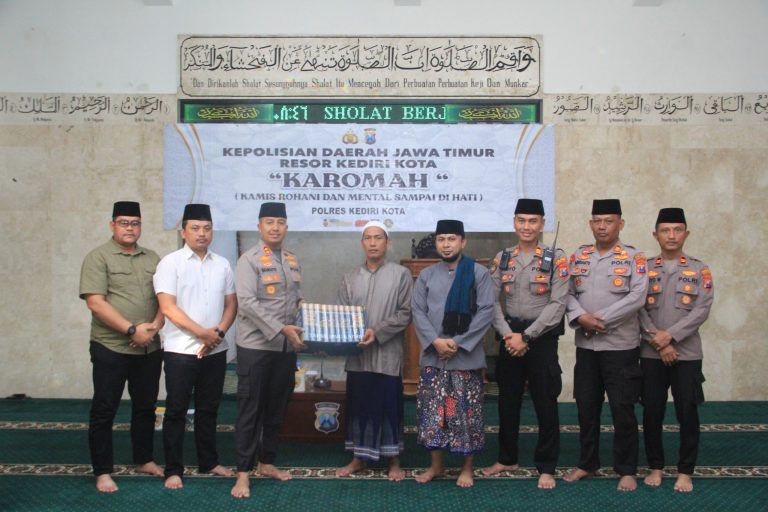 Tingkatkan Iman dan Taqwa Anggota, Polres Kediri Kota Gelar Karomah