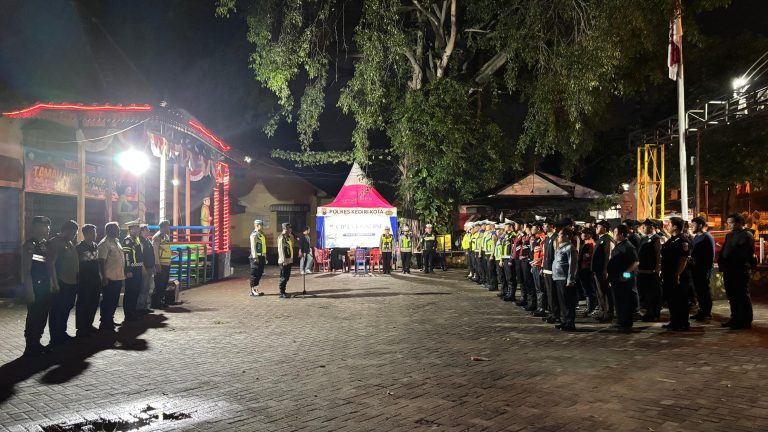 Polres Kediri Kota Gencarkan Patroli Cipkon, Tegas Berantas Premanisme Lewat Ops Pekat ll Semeru 2025