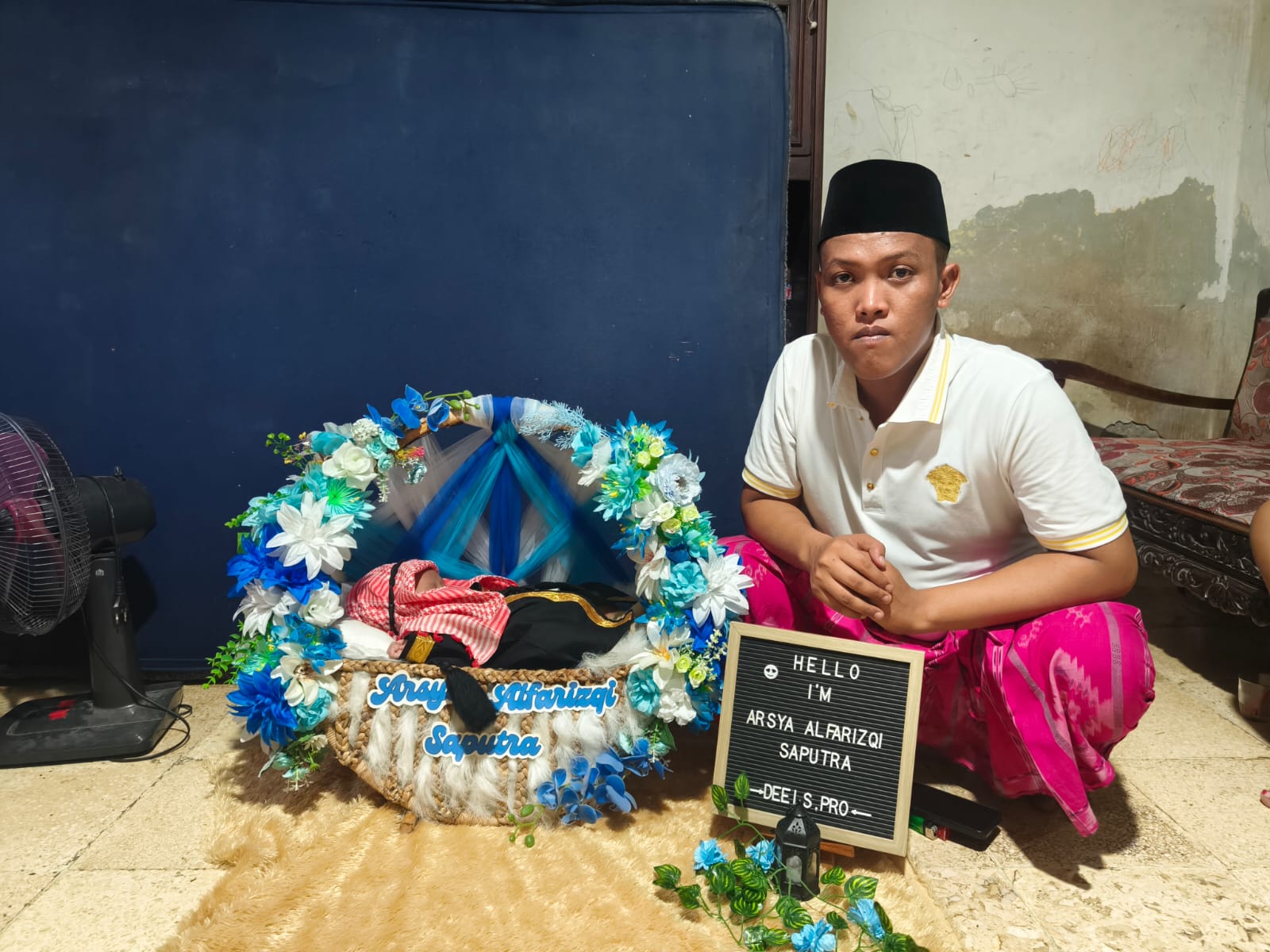 Memperingati Selapanan 40 Hari Kelahiran Putra ke 2 Bapak ALI Ananda Arsya Alfarizqi Saputra.