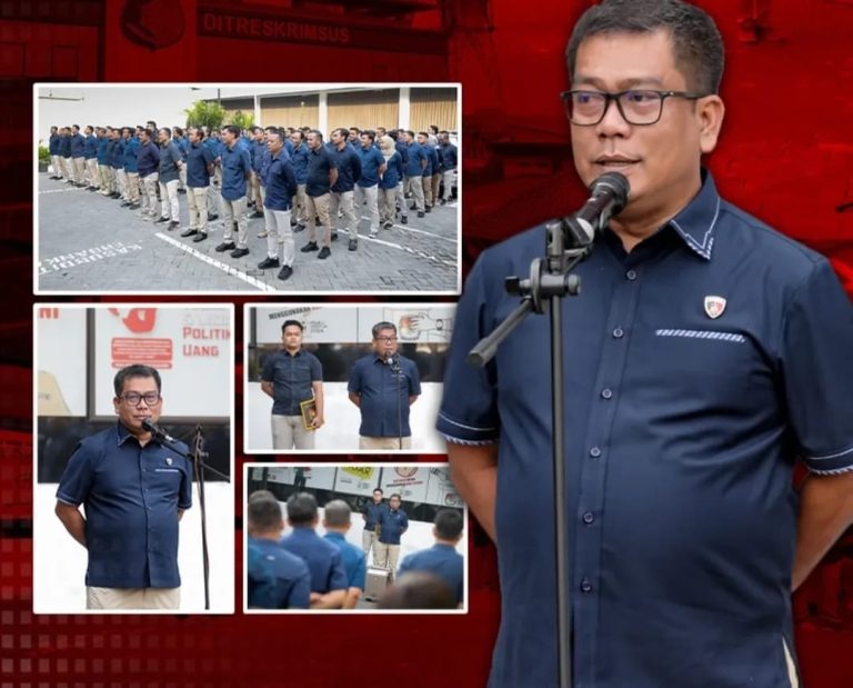 Dirreskrimsus Polda Jatim Pimpin Apel Jam Pimpinan, Tekankan Disiplin dan Solidaritas Internal