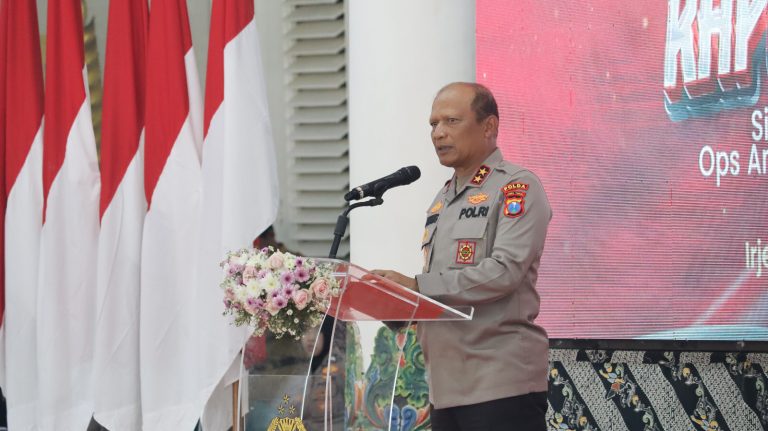 Kapolda Jatim Kukuhkan Satgas Sentot Praworodirejo, Perkuat Sinergi Keamanan Jelang 1 Suro di Kota Madiun