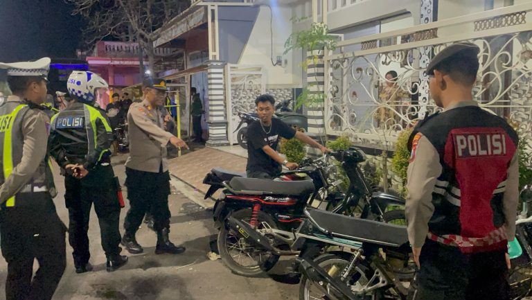 Polres Pasuruan Kota Sisir Jalanan Cegah Balap Liar dan Aksi Premanisme