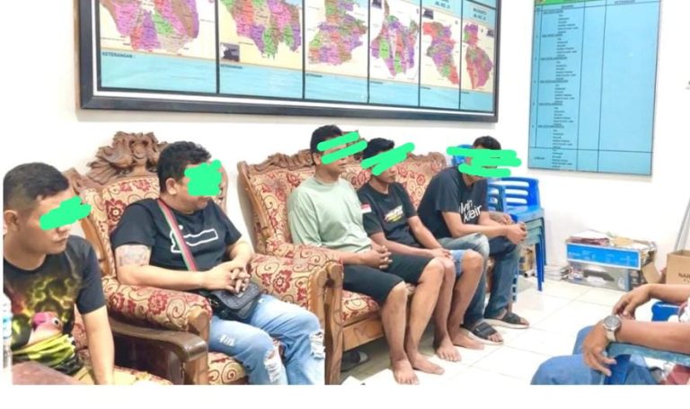 Kasat Reskrim Polres Mojokerto Kabupaten Bungkam Saat Dikonfirmasi Terkait Viralnya Penangkapan Pencurian kabel Telkomsel.