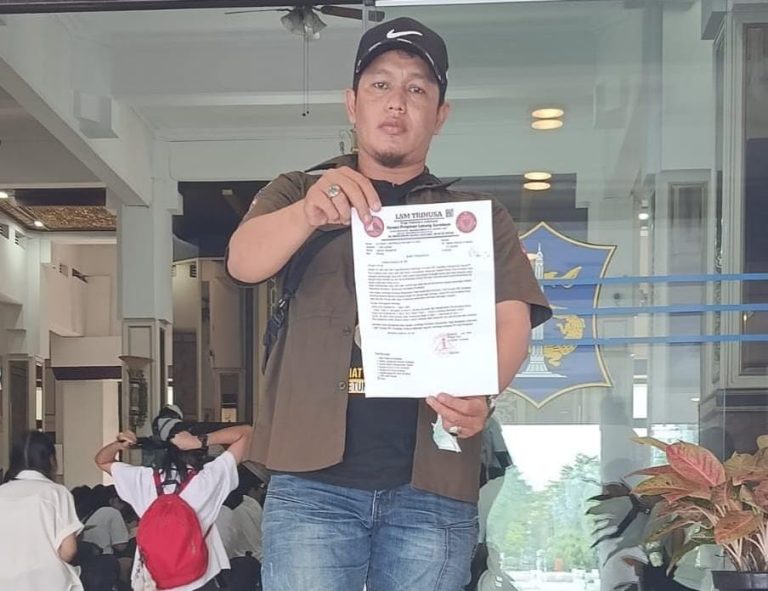 LSM Trinusa Resmi Adukan Satpol PP Kota Ke Walikota Surabaya, Begini Harapannya