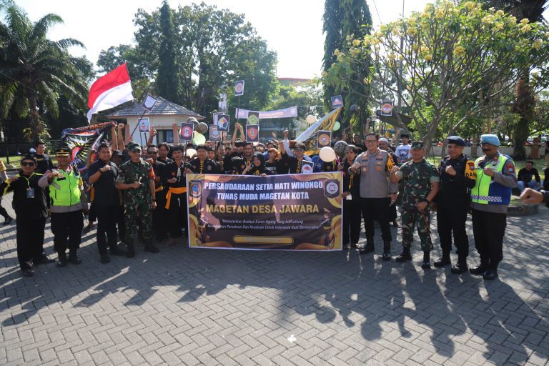 Suran Agung Kondusif Ketua Umum PSHW TM Apresiasi Kapolres Magetan