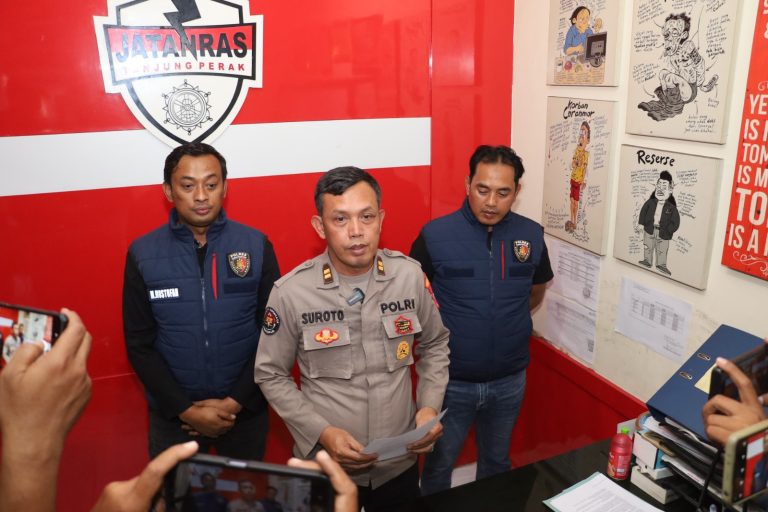 Jatanras Polres Pelabuhan Tanjung Perak Bekuk Curanmor Yang Beraksi di 20 TKP