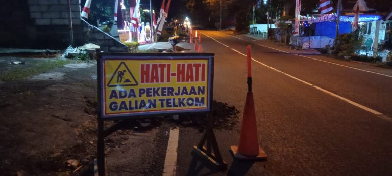 Pengambilan Kabel Telkom di Pacet Tak Kapok, Pelaksana: Kami Tim Resmi Izin dari Pusat