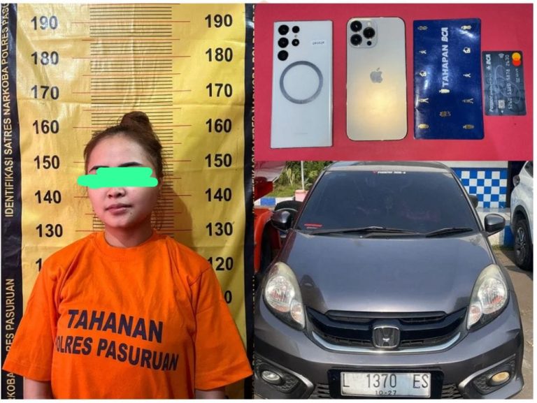 Perempuan Muda di Pandaan Diduga Fasilitasi Peredaran Sabu