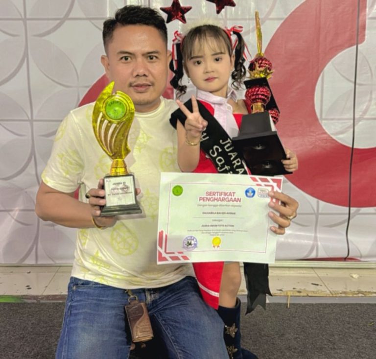 Putri Ketum AMI, Salsabila Balqis Akbar Raih Juara Umum di Ajang Bergengsi Safira Organizer