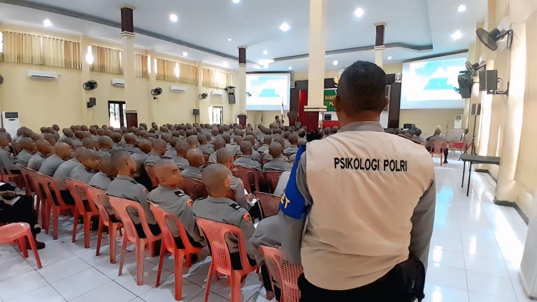 Mencetak Polisi Humanis Bermental Sehat, 247 Siswa Diktukba Polri SPN Polda Jatim Terima Pembekalan Psikologi