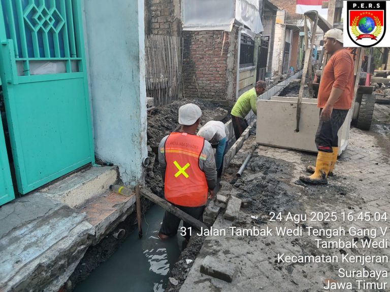 Proyek Tambak Wedi Tengah 5 Surabaya Dikeluhkan: Warga Sebut Proyek Siluman