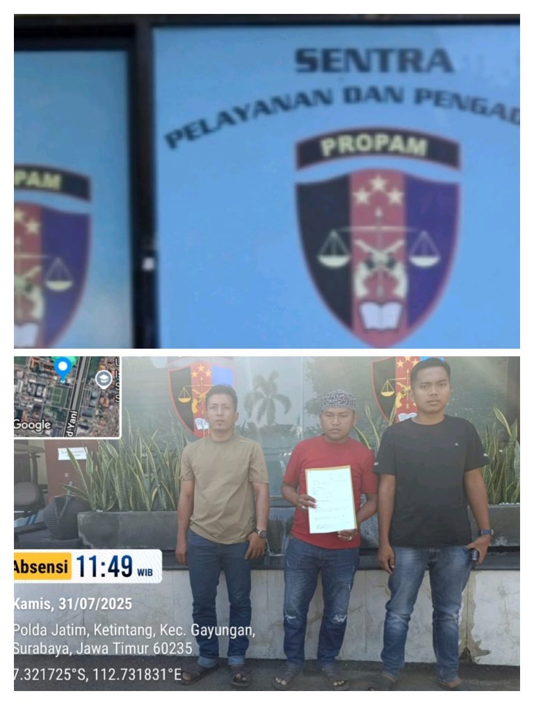Kasi Propam Polres KP3 Segera Teruskan Aduan Korban Pencurian Tembaga Ke Polsek Semampir