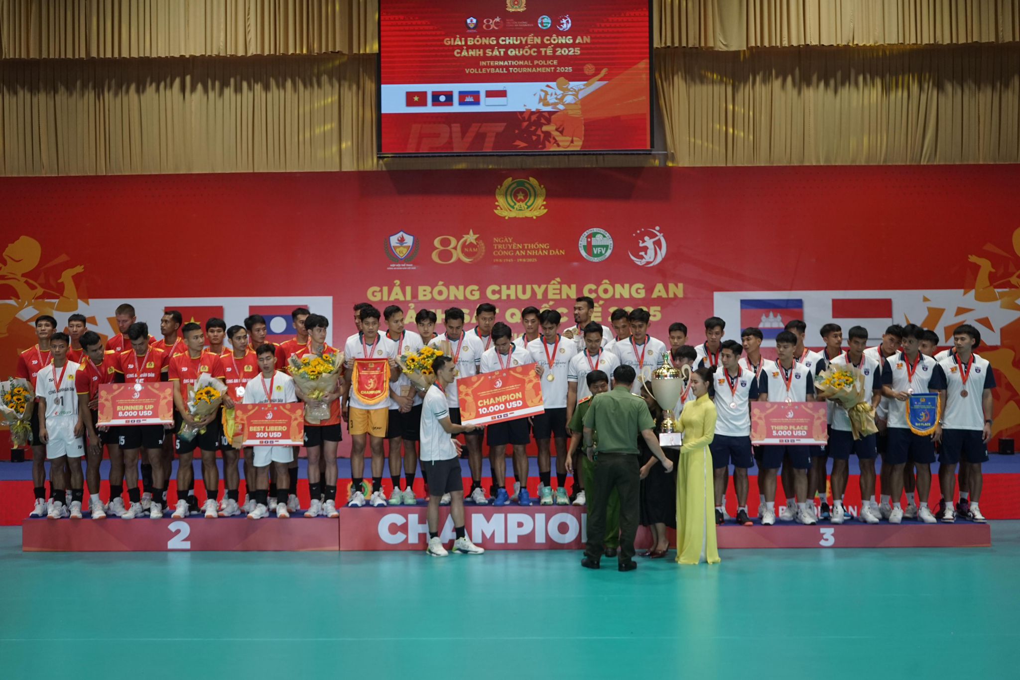 Jakarta Bhayangkara Presisi Juara Turnamen Voli Internasional di Vietnam