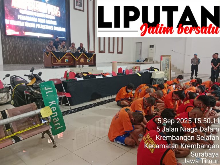 33 Tersangka Demo Anarkis Surabaya, Termasuk Pelaku Pembakaran Grahadi dan Penjarahan Polsek