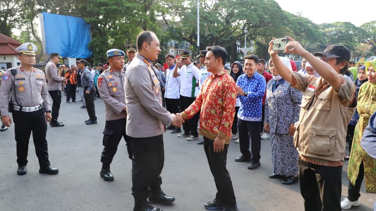 Berbagai Elemen Masyarakat Dukung Polresta Malang Kota Jaga Kondusifitas Tolak Anarkis