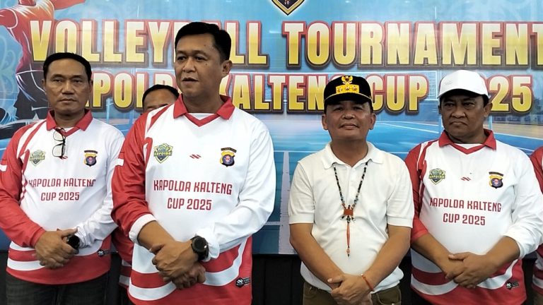 Kapolda Kalteng Cup 2025 Resmi Bergulir: 26 Tim Voli Adu Kekuatan di Palangka Raya