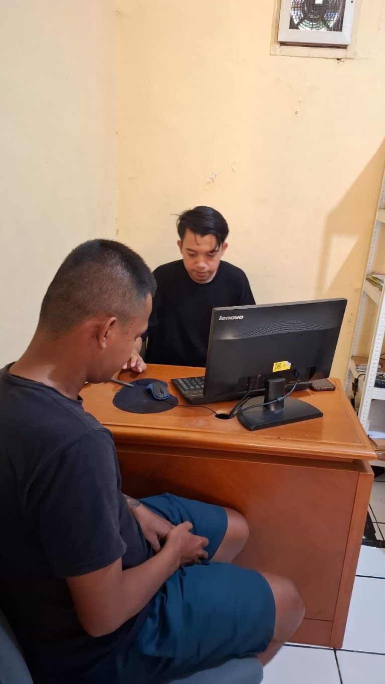 Beraksi Pagi Hari ! Polisi Tangkap Pelaku Curanmor Kurang dari 30 Menit, Motor Korban Kembali Utuh