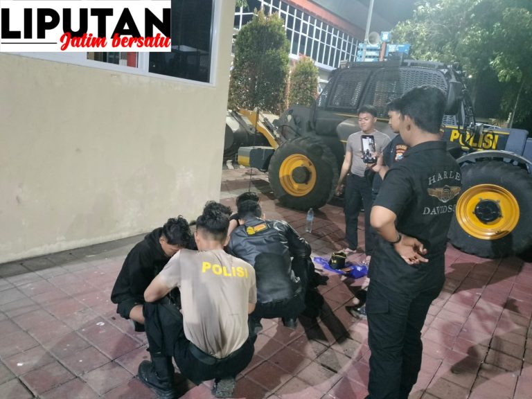 Patroli Raimas Polres Gresik Berhasil Gagalkan Peredaran Pil Koplo, Tiga Pemuda Diamankan