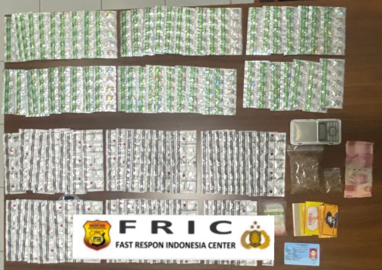 Sat Narkoba Ciko Bekuk Pemuda Pengedar Tembakau Sintetis dan Obat Tanpa Izin di Kosan Pekiringan