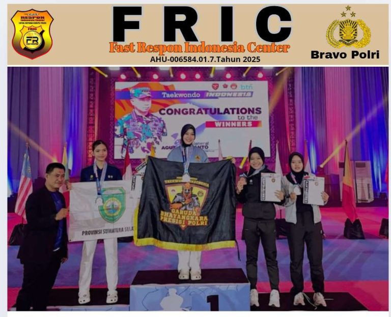 Bripda Jihan Luthfi Angely Harumkan Nama Polres Tebo, Raih Prestasi Gemilang di Kejuaraan Taekwondo Piala Panglima TNI 2025