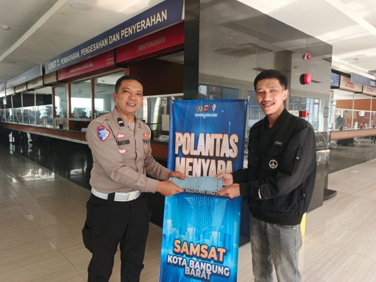 Polantas Menyapa, Ditlantas Polda Jabar Dekatkan Layanan Humanis Kepada Warga Masyarakat