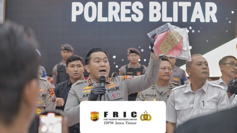 Polres blitar berhasil ungkap 18 kasus pencurian dan perampasan, satu pelaku residivis berhasil di bekuk dan di amankan