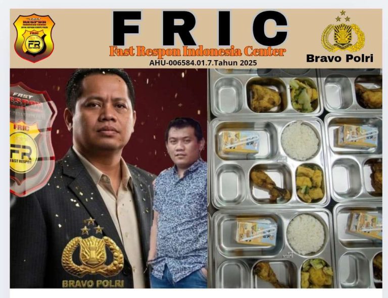 Ketum FRIC H.Dian Surahman : FRIC Mendukung MBG, Mendorong Keterlibatan UMKM dan Paling Penting Pendistribusian MBG Aman di Konsumsi 