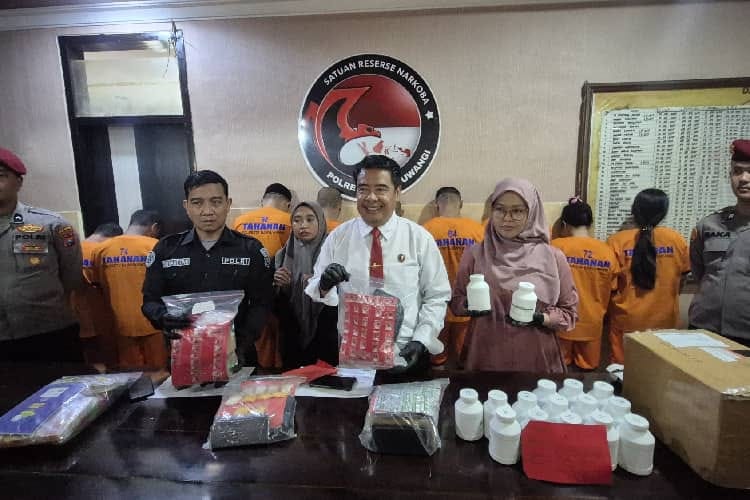 Satresnarkoba Polresta Banyuwangi Ungkap 22 Kasus Narkoba dalam Sebulan: Wujud Semangat Sumpah Pemuda Lindungi Generasi Bangsa