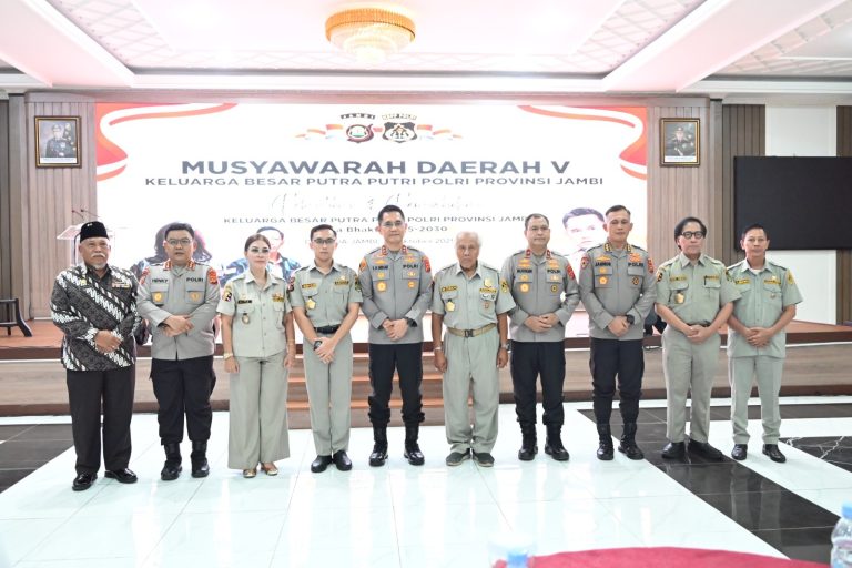 Kapolda Jambi Tutup Musda Ke-5 KBBP Polri ” Sebagai Mitra Polri Bisa Jaga Marwah Polri dan Garda Terdepan Ciptakan Kamtibmas
