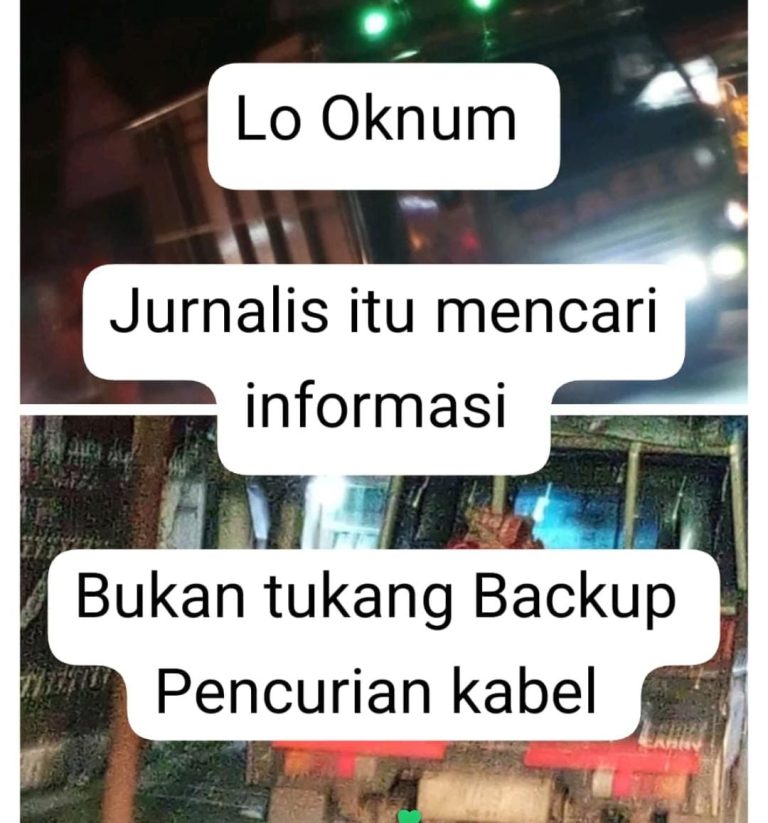 Pencurian Kabel Milik PT Telkom di Kepanjen Diduga Dibekingi Oknum Wartawan, Langgar Kode Etik Jurnalistik