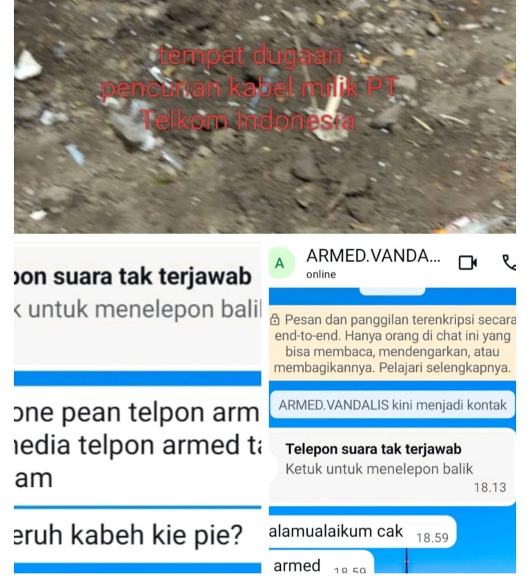 Aksi Vandalisme atau Pencurian Kabel Terjadi di Belakang Polrestabes Surabaya, Pelaku Berdalih Hanya “Menyuntik”