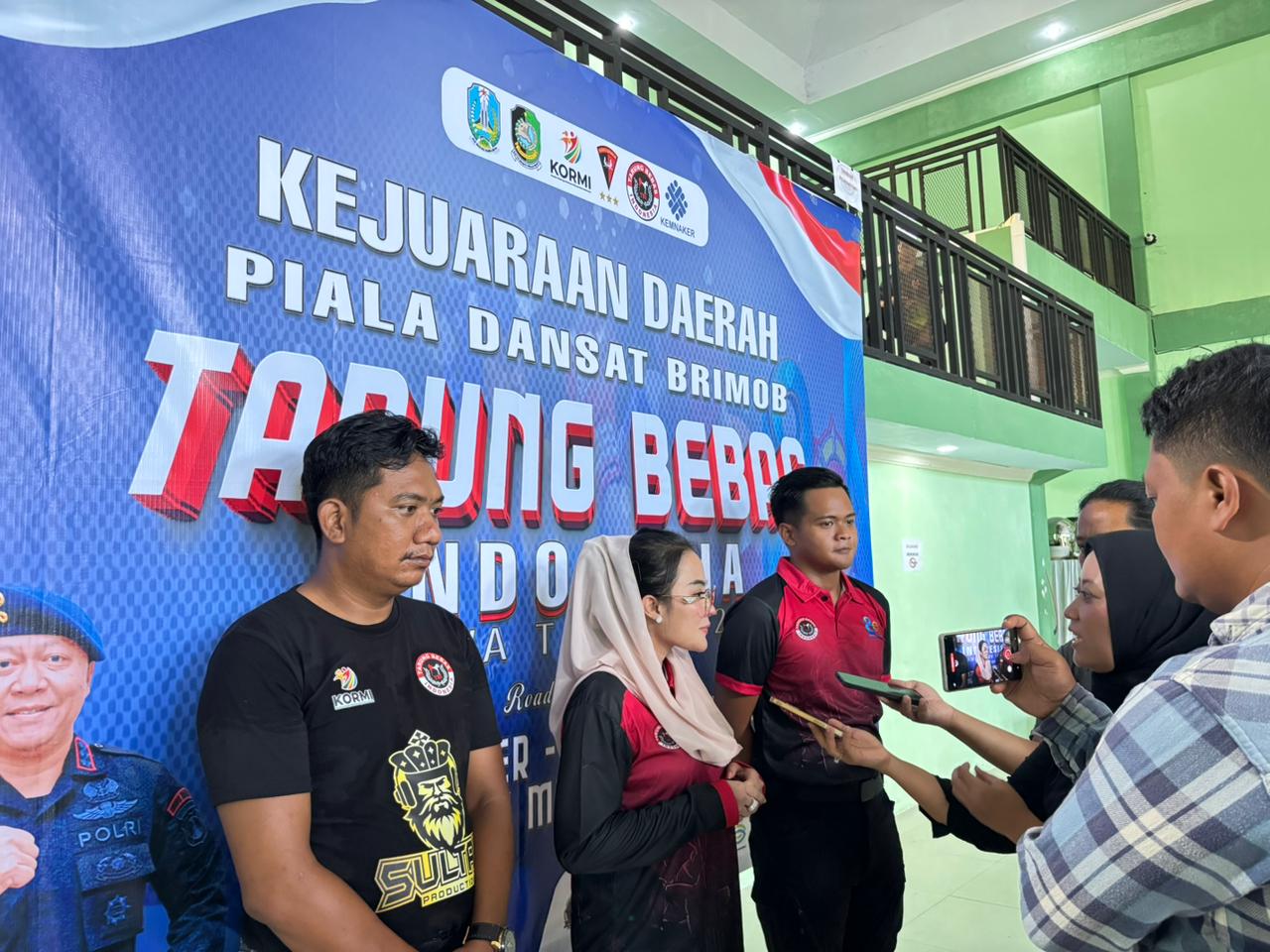 Sambut HUT ke – 80 Brimob Polda Jatim Gelar Kejurda Tarung Bebas Indonesia 2025