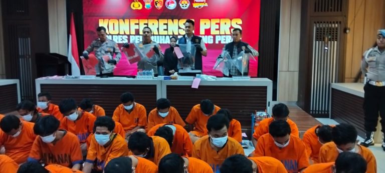 Operasi sikat Semeru 2025 polres pelabuhan Tanjung perak ungkap kasus bersama Polsek jajaran