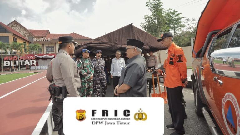 Hadapi Musim Ekstrem, Kapolres Blitar Pimpin Apel Kesiap siagaan Tanggap Darurat Bencana