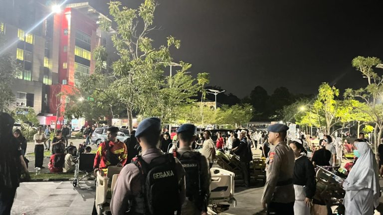 Polri Kerahkan Brimob untuk Evakuasi dan Pengamanan Pascagempa di Tarakan