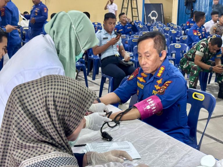 Ditpolairud Polda Aceh Gelar Donor Darah dalam Rangka HUT ke-75