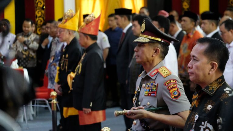 Kapolda Aceh Saksikan Penganugerahan Gelar Kehormatan untuk Mendagri Tito Karnavian