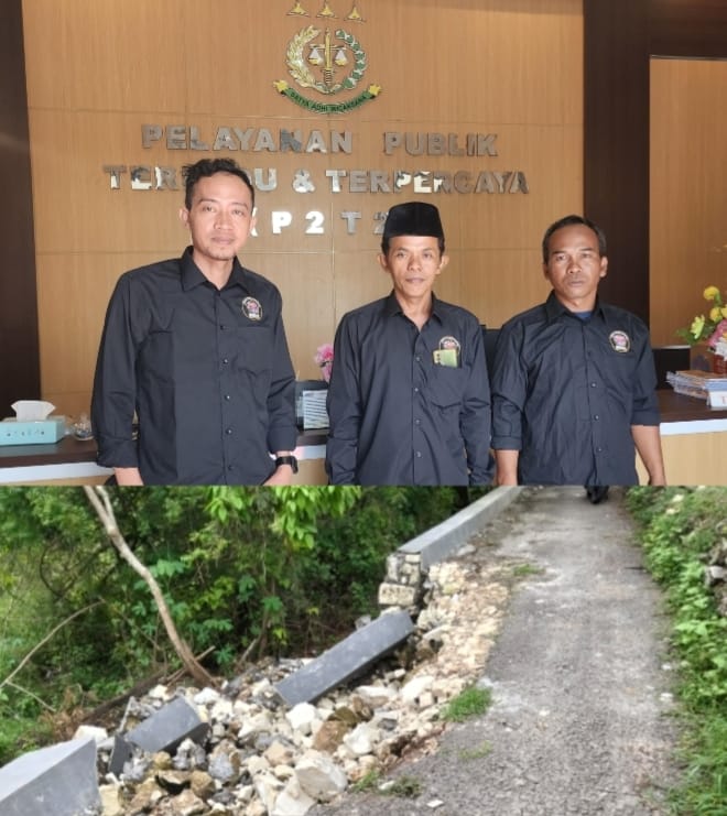 Jebolnya TPT di Desa Sukolilo Timur Bangkalan Jadi Sorotan Berbagai Pihak