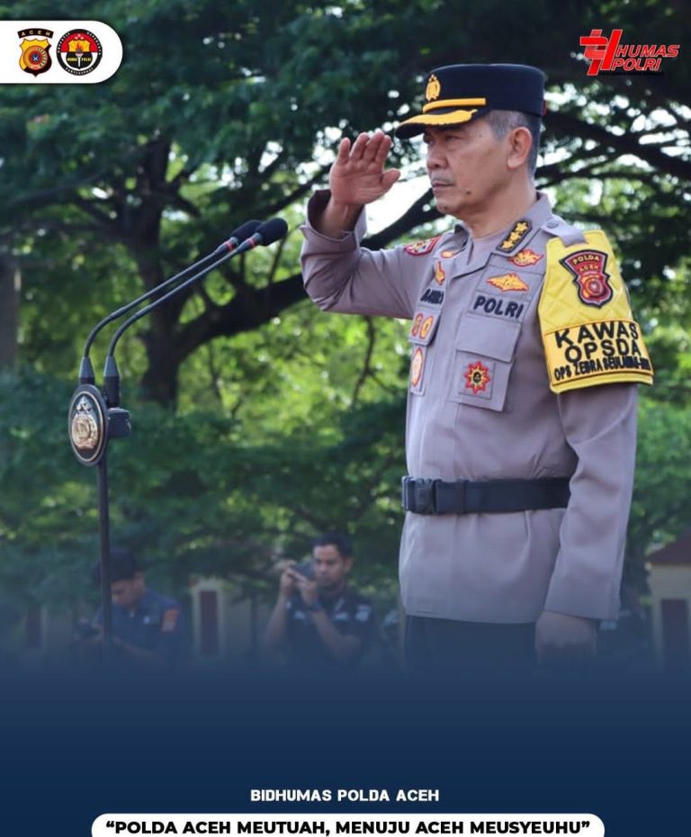 Polda Aceh Secara Resmi Menggelar Operasi Seulawah Tahun 2025