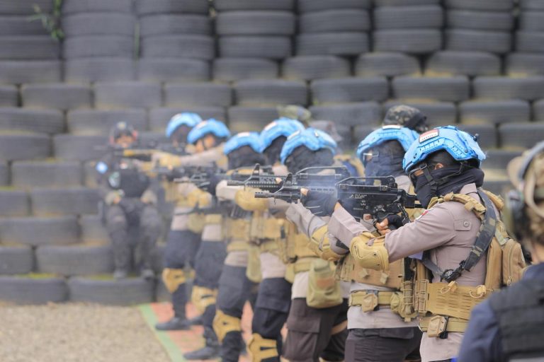 Polri Terkait Perdamaian Gaza Brimob Siapkan 350 Personel