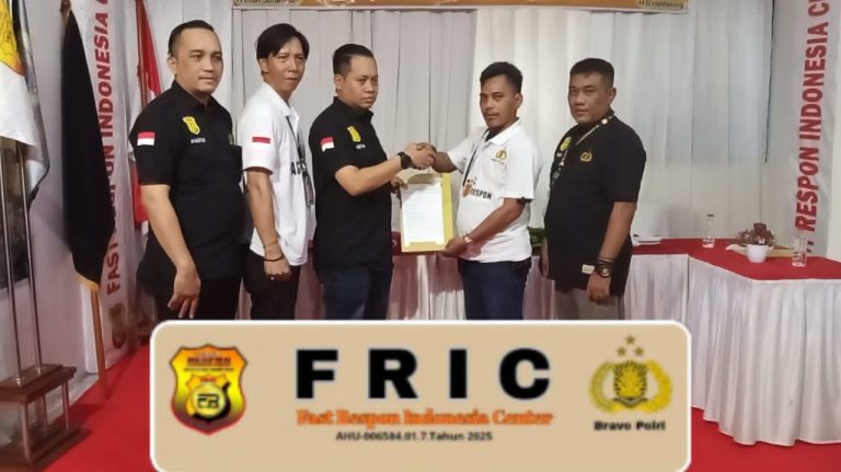 Ketua Umum FRIC DPP Resmi Lantik Imam Arifin sebagai Ketua DPW FRIC Jawa Timur