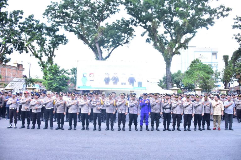 Polda Jambi Gelar Apel Pengukuhan Keluarga Asuh Polda Jambi
